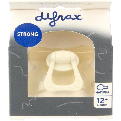 Difrax Fopspeen natural 12+ vanilla