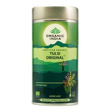 Foto van Organic India Tulsi original losse thee bio