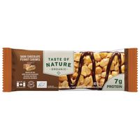 Taste Of Nature Dark chocolate peanut caramel