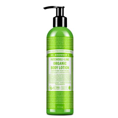 DR Bronners Bodylotion patchouli/lime Foto van DR Bronners Bodylotion patchouli/lime