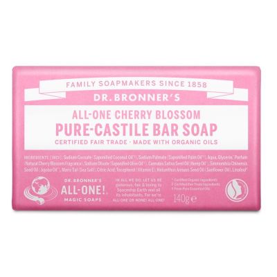 Dr Bronners Barsoap cherry blossom