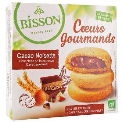 Bisson Gevulde koejkes hazelnoot choco