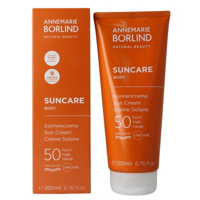 Borlind Body suncare creme SPF50 bio 200 Milliliter - In de zon