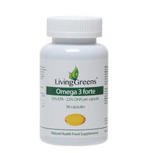 Foto van Livinggreens Omega 3 visolie forte