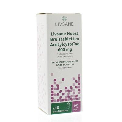 Foto van Livsane Hoestbruistablet 600 mg