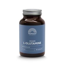 Foto van Mattisson L-glutamine 500 mg