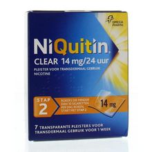 Niquitin Stap 2 14 mg Foto van Niquitin Stap 2 14 mg