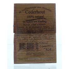Foto van Beautylin Cederhout ladenblok 100% natuurlijk