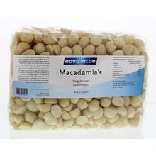 Foto van Nova Vitae Macadamia ongebrand raw