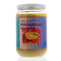 Monki Pindakaas crunchy met zout eko