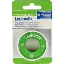 Foto van Leukosilk 1.25cm hangend