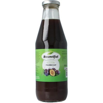 Bountiful Pruimen op sap bio 750 Milliliter - Dranken