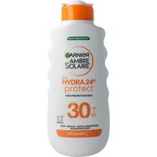 Foto van Ambre Solaire Hydraterende melk protect SPF30