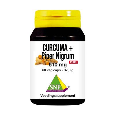 SNP Curcuma & piper nigrum 510 mg puur