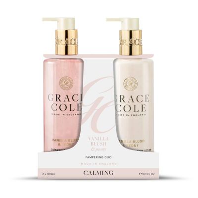 Grace Cole Vanilla blush & peony handcare duo 2 stuks - Handverzorging