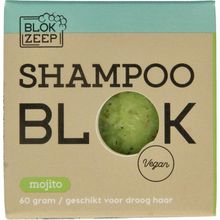 Foto van Blokzeep Shampoo bar mojito