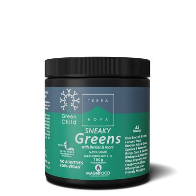 Terranova Green child sneaky greens sneaky shake 180 gram - Overige vitaminen/mineralen