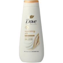 Dove Shower advanced nourishing silk Foto van Dove Shower advanced nourishing silk