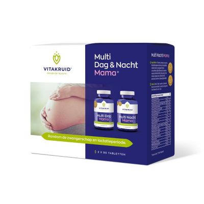 Vitakruid Multi dag & nacht mama 2 x 90 stuks