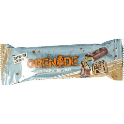 Grenade High protein bar cookie dough