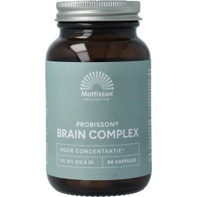Mattisson Probisson brain complex Mattisson Probisson brain complex 60 capsules - Algemeen