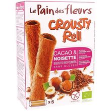 Foto van Pain Des Fleurs Krokante rol cacao & hazelnoten