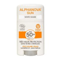 Alphanova Sun Sun stick SPF50+ face white bio