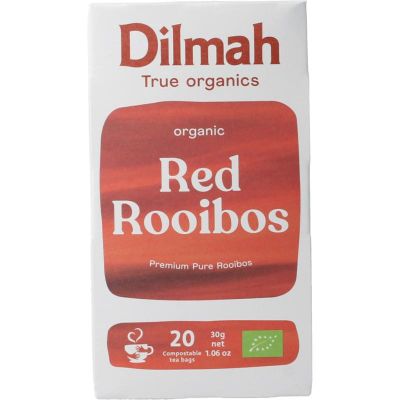 Dilmah Organic rooibos tea bio 20 zakjes - Thee