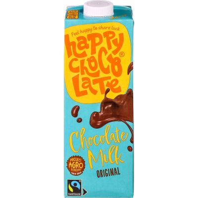 Happy chocolate chocolademelk