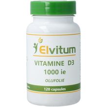 Foto van Elvitaal Vitamine D3 1000IE 25 mcg