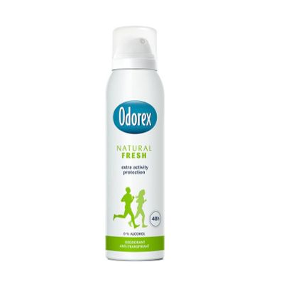 Odorex Body heat responsive spray natural fresh