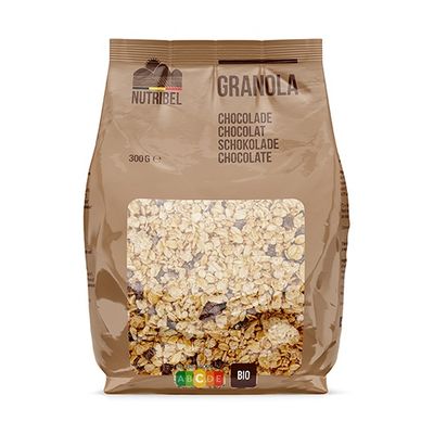 Nutribel Granola chocolade bio 300 gram - Voeding