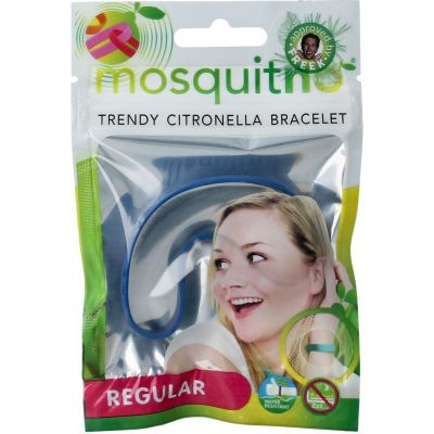 Mosquitno Citronella regular bracelet 1 stuks - Insectenbeten