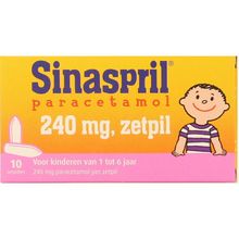 Foto van Sinaspril Zetpil 240mg