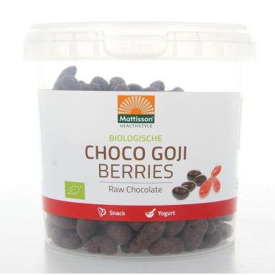 Mattisson Absolute raw choco goji berry bio