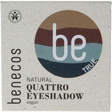 Benecos Oogschaduw quattro true blue Foto van Benecos Oogschaduw quattro true blue