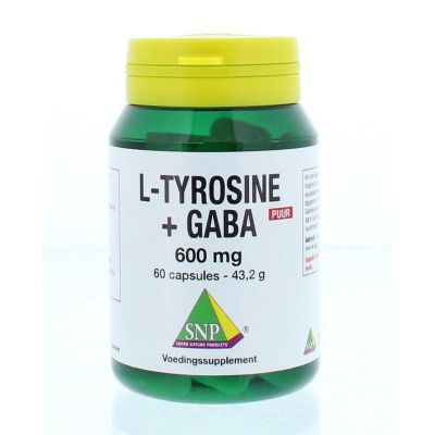 SNP L-Tyrosine + GABA 600 mg puur
