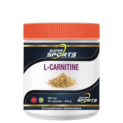 SNP L-Carnitine 650 mg puur 60 capsules - Aminozuren