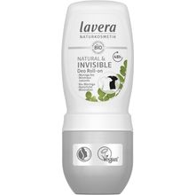 Foto van Lavera Deodorant roll-on natural & invisible bio EN-IT