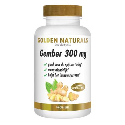 Golden Naturals Gember 300mg