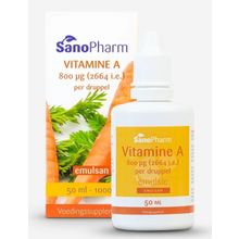 Foto van Sanopharm Vitamine A Emulsan