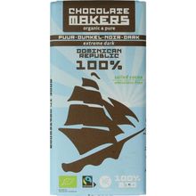 Foto van Chocolatemakers Tres hombres 100% extra puur