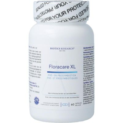 Biotics Floracare XL 60 capsules - Overige vitaminen/mineralen