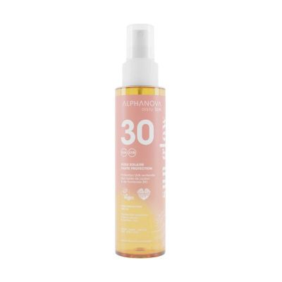 Alphanova Sun Protective sun oil sun glow SPF30 125 Milliliter - In de zon