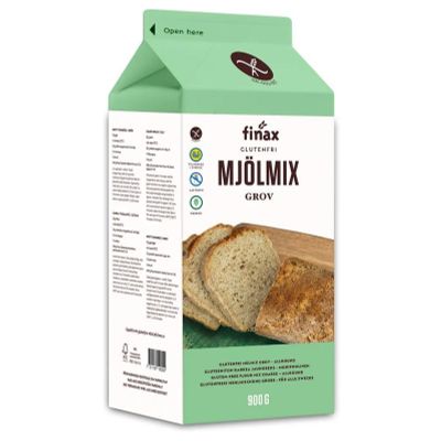 Finax Coarse flourmix bruin 900 gram - Brood en bakmixen