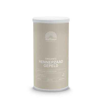 Bio gepeld hennepzaad Bio gepeld hennepzaad 250 gram - Kruiden