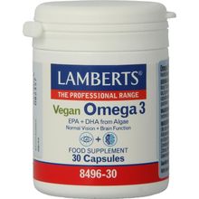 Foto van Lamberts omega 3 vegan l8496/30