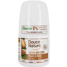 Foto van Douce Nature Deo roll on normale/droge huid bio