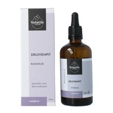 Foto van Volatile Druivenpit basisolie glazen fles