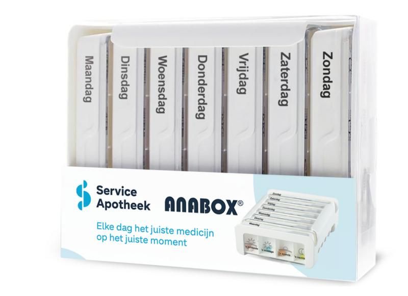 piek Burgerschap Aardewerk Service Apotheek Anabox compact - 1 stuks - Medimart.nl - (3771242)